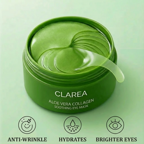 Aloe Vera Under-Eye Patches – Ideal for dark circles, puffiness and tired eyes
